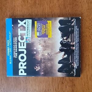 Project X Blu Ray + DVD + Digital Ultraviolet